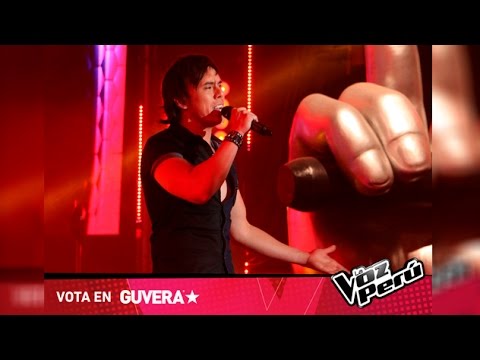 Cedric Vidal canta "La camisa negra" | Conciertos en vivo | La Voz Perú 2015