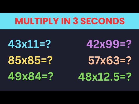 7 Mind-Blowing Math Tricks to Be Faster Than a Calculator