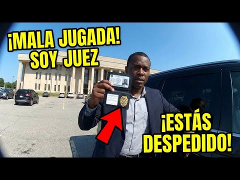 Policía racista vs. Juez negro: bloqueó su entrada y minutos después se arrepintió de todo