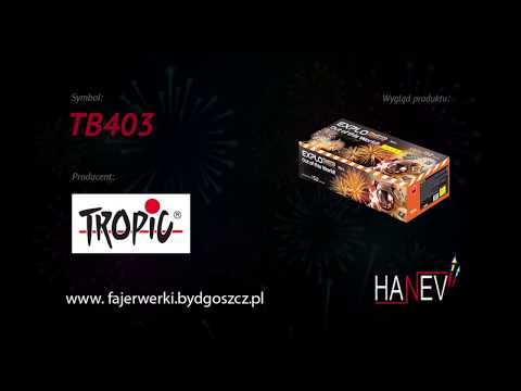 Fajerwerki TROPIC wyrzutnia TB403 EXPLORER