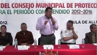 preview picture of video 'Consejo Municipal de Protección Civil Tula 2012-2016'
