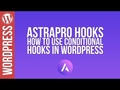 Wordpress Astra Pro Elementor Hooks Tutorial
