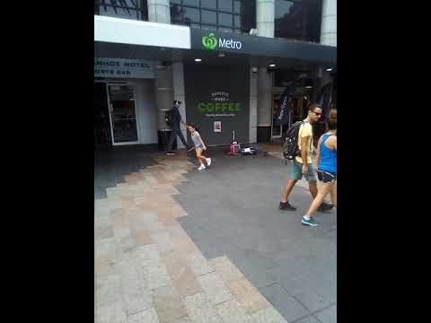 Manly buskers Sydney Australia dance