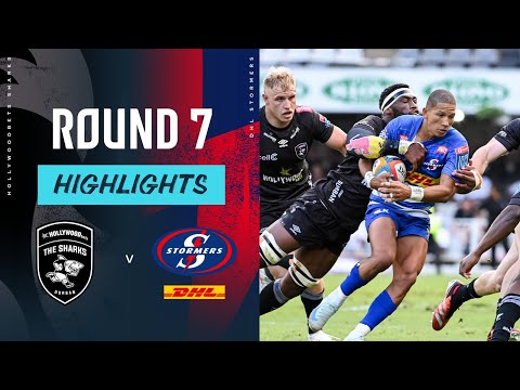 Hollywoodbets Sharks v DHL Stormers | Highlights | Round 7 | URC 2024/25