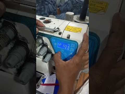 How to solve Error 7 in jack C4 over lock four thread machine||Solution of error 7 in jack C4 machin