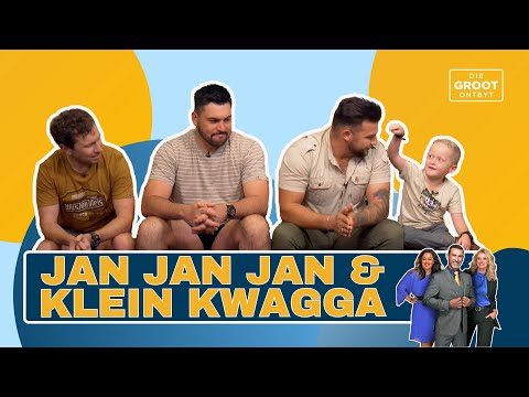 Klein Kwagga en JAN JAN JAN gesels oor hul liedjie 'DANS, KWAGGA' | 19 April 2024