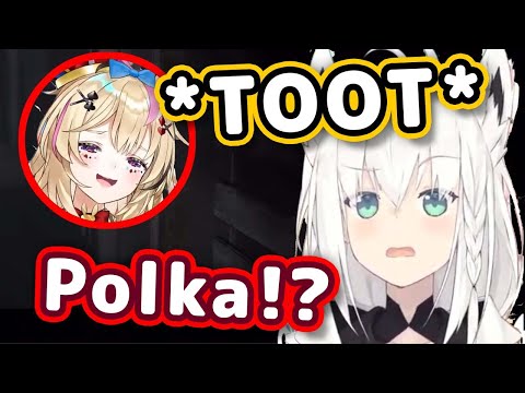 Fubuki Gets Mad At Polka For Scaring Her With Kazoo Noises 【ENG Sub/Hololive】