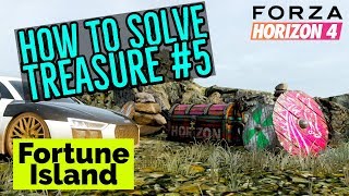 Forza Horizon 4: Fortune Island - How to Solve Treasure #5
