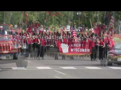 Amery HS Band at the Fall Festival 2013
