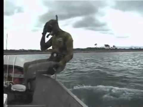 Stupid diving accident