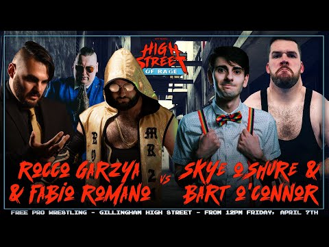 UKPW: FULL MATCH - Rocco Garzya & Fabio Romano vs Skye O.Shure & Bart O'Connor (TAG TEAM MATCH)