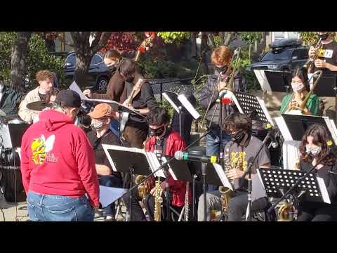 Jazz Ensemble at Winter Stroll - Samba Juice - composed by Drew Zaremba