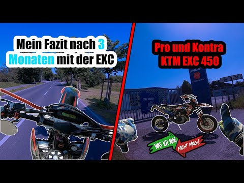 My CONCLUSION after 3 MONTHS with the KTM EXC 450! - Pros and Cons of Competition Supermoto | Mot...