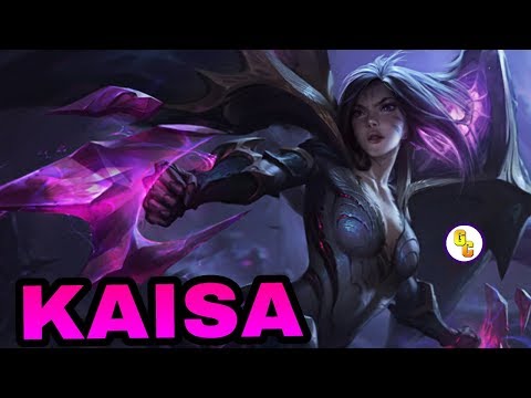 🔵 KAISA HABILIDADES,PASSIVA E MINI GAMEPLAY NOVA CAMPEÃ KAISA  LOL 2018 - NOVA CAMPEÃ KAI SA LOL