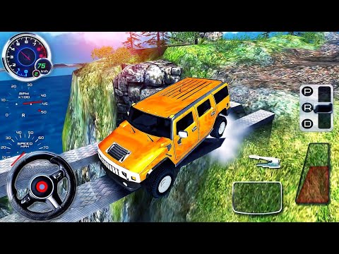 4×4 Offroad SUV Jeep Driving Simulator - hills climbing and Crazy Offroad Prado Driving Missions