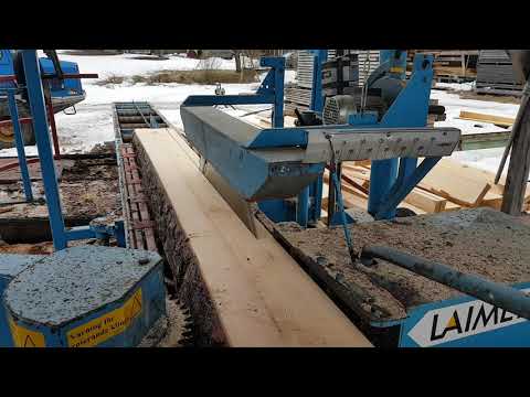 Sågverket sågar fin fur.