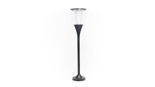 Solar Garden Light - 100 Lumens Cup Design with Long Stem (Pkg of 2pcs) LED #D1151539