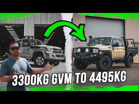 From Stock to Savage: Taking the 79 Series LandCruiser to the Max with 4495kg GVM