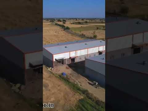 Industrial & Warehouse Construction In Harda Mp - Industrial factory shed, warehouse shed #shorts