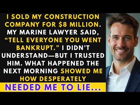 My Marine Lawyer Begged Me To Lie About My $8M Exit — What He Was Hiding Destroyed Everything