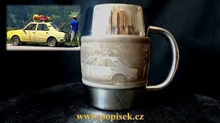 Nerezový "půllitr" se jménem / fotkou - 0,4l