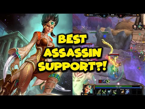 THE BEST ASSASSIN SUPPORT??! - Smite