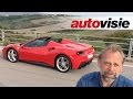 Autovisie Vlog: Testdrive Ferrari 488 Spider - by Autovisie TV