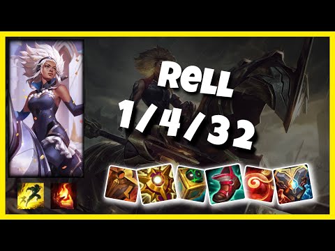 Rell 11.3 Gameplay Challenger Replay S11 Support (1/4/32) - EU