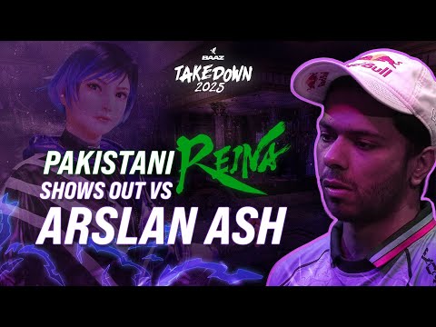 Pakistani Reina Shows Out vs Arslan Ash