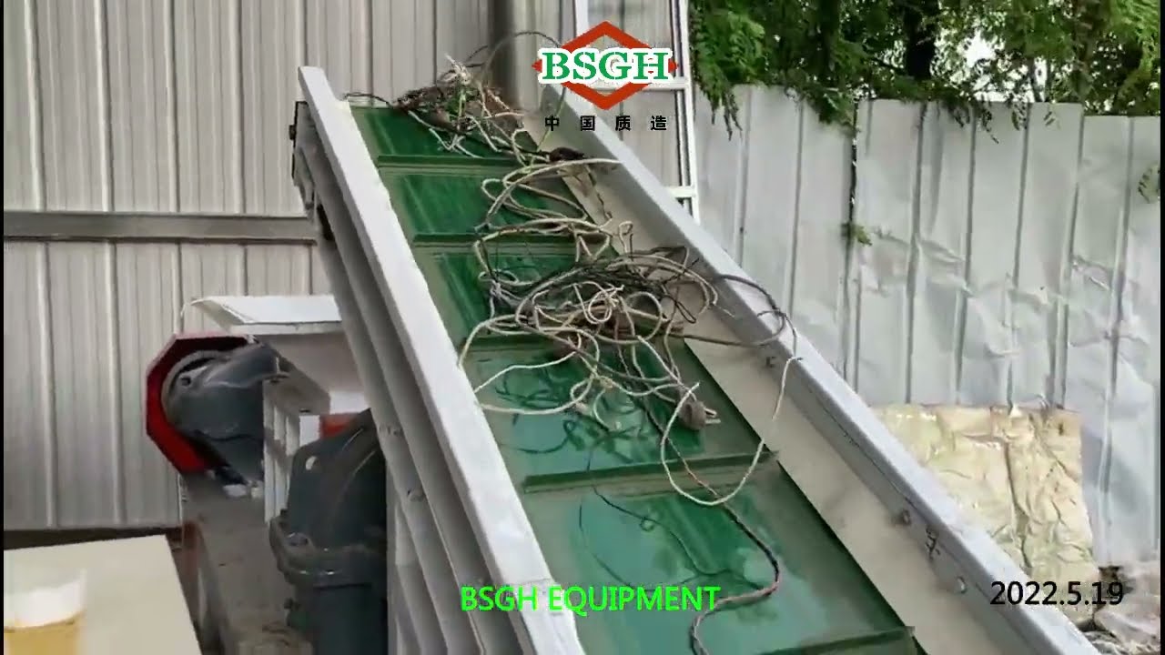 Copper Cable Recycling Machine With Electrostatic Separator Device Recycle Scrap Copper For Sale