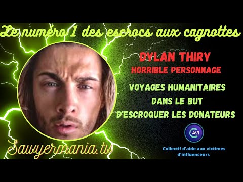 Dylan Thiry, le plus grand des escrocs giflé et viré de la Turquie par des bénévoles belges.