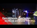 Bij een ongeluk op de N279 is iemand om het leven gekomen.