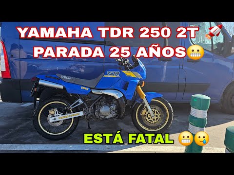 2 YAMAHA TDR 250 25 años parada 😢 Desmontar y ver daños 😬