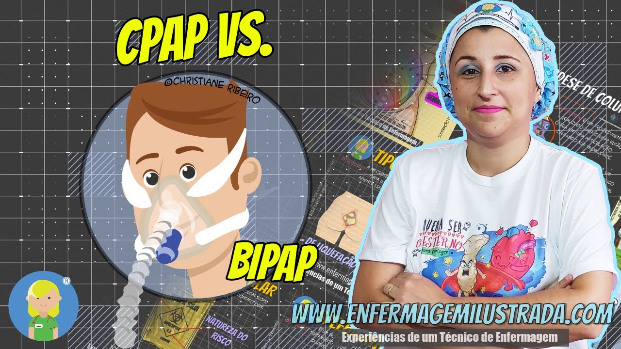 Aprenda as diferenças entre CPAP e BIPAP!