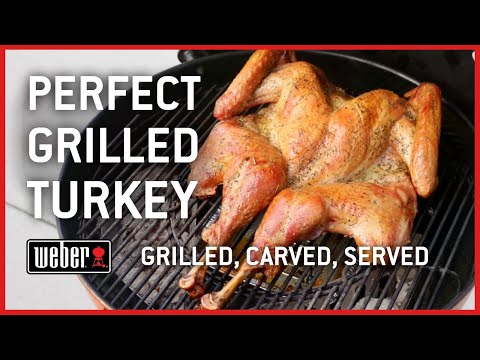 Grill, Carve, & Serve the Perfect Grilled Turkey