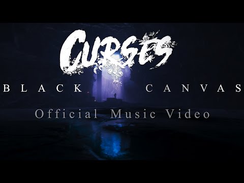 Curses - Black Canvas (Official Music Video) online metal music video by CURSES