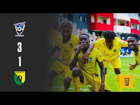 Highlights : Medeama SC vs Bibiani Goldstars SC |3-1|#mtnfacup