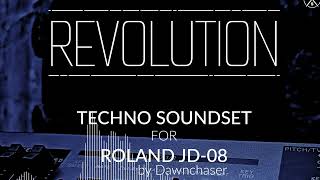 Video thumbnail for Revolution Techno Soundset for Roland JD-08 - Deep/Minimal/Melodic/Dub/Ambient Techno Patches 2024 by Kulshan Studios