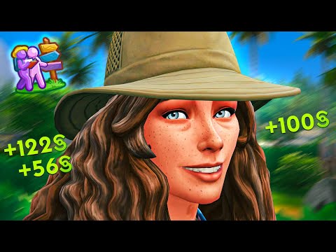 Can ESCAPADES make me RICH? (it's horrible...) 🌴 | Sims 4 Challenge