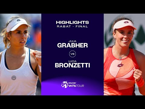 Теннис Julia Grabher vs. Lucia Bronzetti | 2023 Rabat Final | WTA Match Highlights