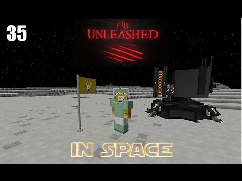Minecraft FTB Unleashed in Space - Episode 35 - GraviChest and Villagers