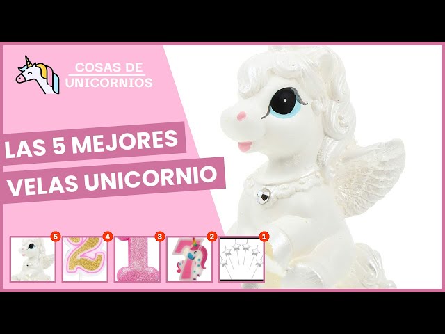 Vídeo relacionado con Velas de cumpleaños número 3, velas de unicornio para decoración de cumpleaños, accesorios para fiestas temáticas de unicornio