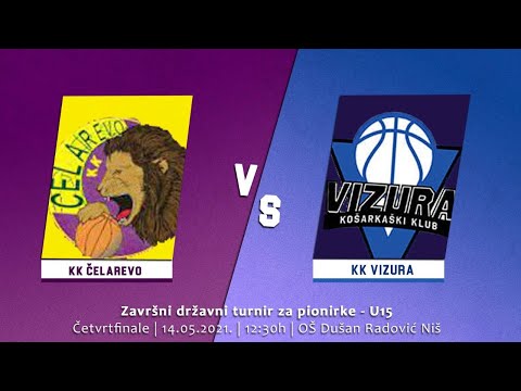1/4 - Finalni turnir U15 Pionirke: Čelarevo - Vizura