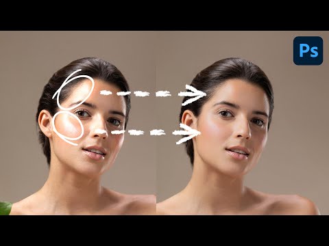ONE SLIDER FIX - UGLY OILY SKIN SHINE IN PHOTOSHOP