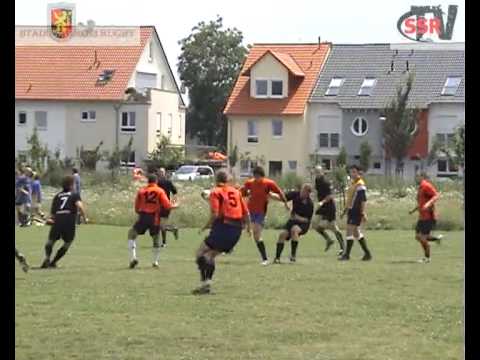 DHM Rugby 2009: Uni Saarland - Uni Wuppertal Halbzeit 1