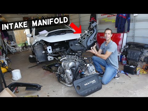 INTAKE MANIFOLD REMOVAL REPLACEMENT DODGE DART