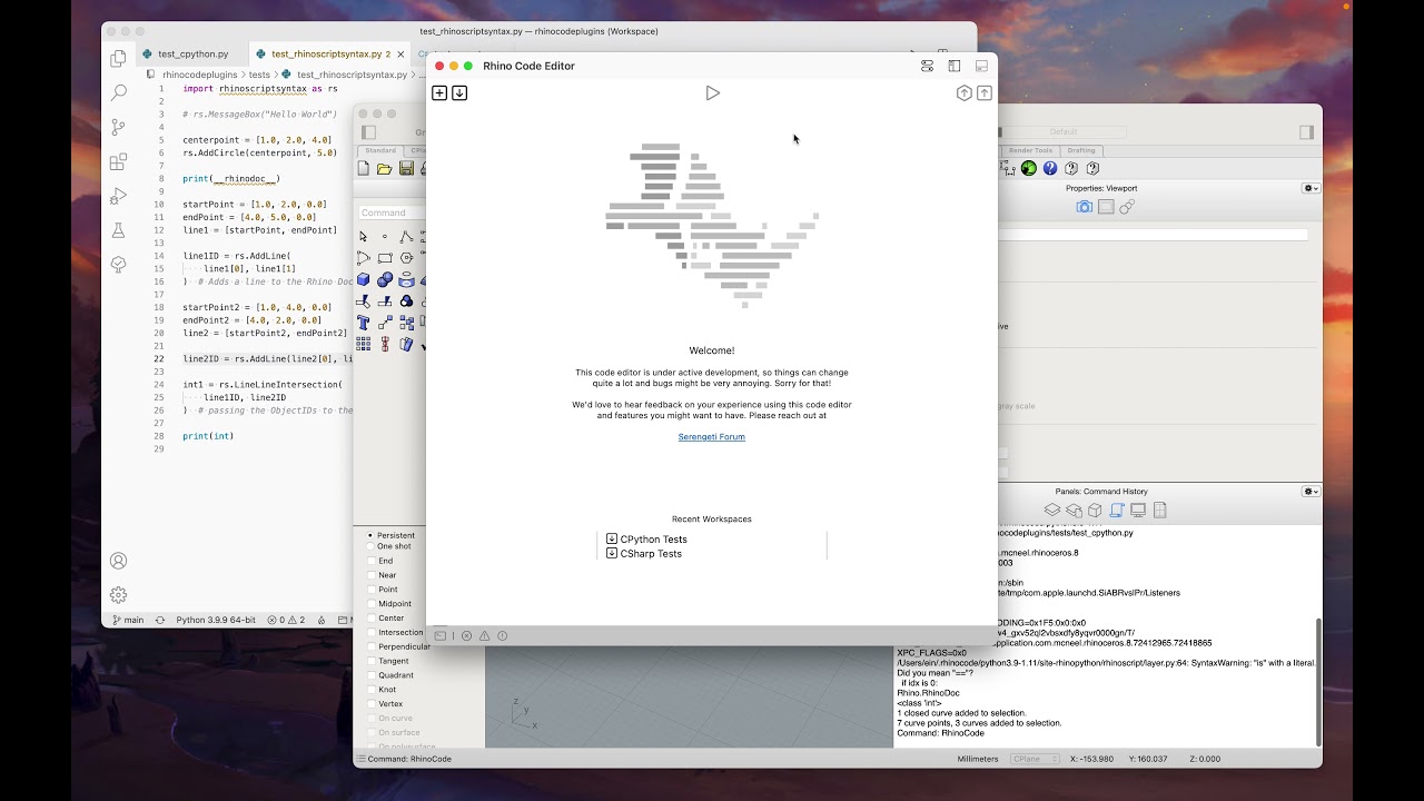 RhinoCode for Visual Studio Code