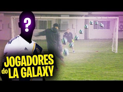 DESAFIEI UM JOGADOR DO LA GALAXY E OLHA NO QUE DEU!