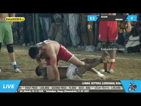 Semi Final Match | Kalsian Vs Jangiana | Lamma Jatpura (Ludhiana) Kabaddi Tournament 26 Feb 2020
