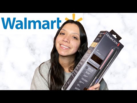 Testing Out $25 Hair Straightener From Walmart |...